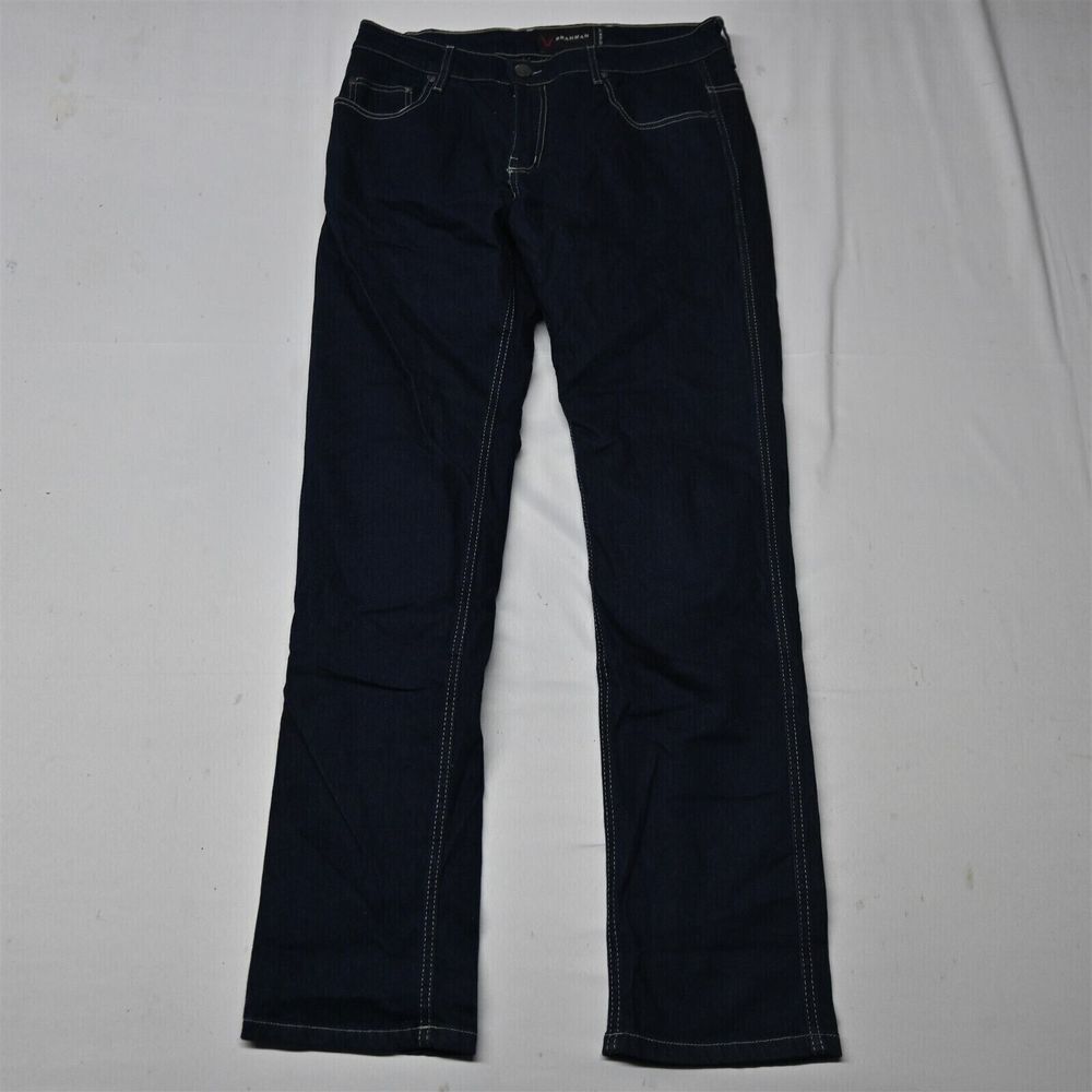 NEW Brahman 34x32 Lined Biker Riding Padded Hip Double Knee Mens Jeans‎